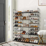 9 Tiers Shoe Rack Storage Organizer Shoe Shelf Organizer for Entryway Holds 50-55 Pairs Shoe, 41157133