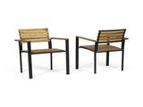 LARIS WOOD AND METAL CHAIR 66383.00