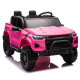 24V10A Two-seater Kids Ride On Electric Pickup, kids ride on toy W/parents remote control,4WD 800W W1578P196861
