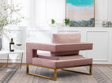 Lenola Contemporary Upholstered Accent Arm Chair, Pink T2574P164512