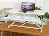 32" Desk Converter,Home Office Height Adjustable Standing Desk Converter,Dual Monitor and Laptop 25453147