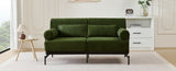 Modern Loveseat Sofa 59" Sofa Couch 2-Seater Sofa with Flexible USB Ports , Unique Cylindrical N719P290584F
