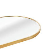 Gold 63 x 20IN Pill Shaped Full Lenghth Mirror or Bathroom mirror W2203P230582