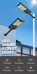 ZUN Solar Street Lights Outdoor, Parking Lot Lights with 181PCS LED Beads , IP65 Waterproof Solar Flood W1592P190016