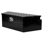 ZUN 39 Inch Aluminum Utility Trailer Tongue Tool Box 5 Bar Tread Trailer Tongue Box Waterproof Under W1239125504