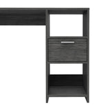 ZUN Arlington Writing Computer Desk, One Drawer, Two Shelves B128P148861