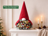 2.5 FT Pre-Lit Tabletop Christmas Tree, Santa Themed Mini Artificial Xmas Tree with 20 Warm White 52756468