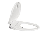 Trone Doccia Electric Bidet Toilet Seat Adjustable Heated Seat with Dual Control Mode Elongated T3177P286054