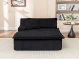 Right Armrest Chaise Lounge Chair Upholstered Sofa Bed No Assembly Required,Oversized Sleeper Chair W1170P333284