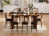 70.9"Rectangular Large Dining Table, Waterproof Large Desk for 8 People, Deluxe Family Dining Table W1162P291767
