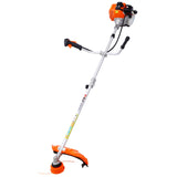 52cc Weed Eater/Wacker Gas Powered, 3 in 1 Blower, String Trimmer,with 10'' Brush Cutter,Rubber W465P185102