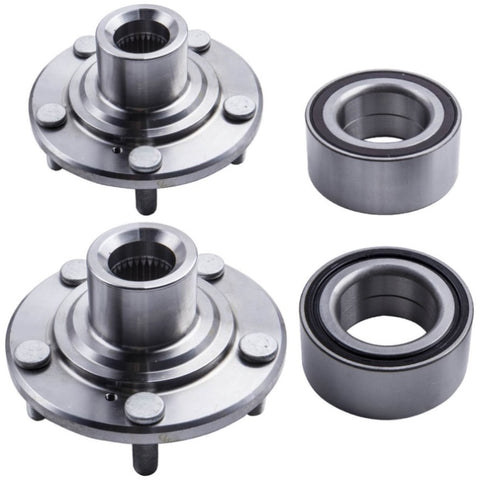 ZUN Front Wheel Hub & Bearing Set For HONDA ACCORD CROSSTOUR 2008-2015 42138088