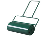 24in Lawn Roller Iron Cylindrical Garden North America Black 78420413