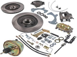 Front Disc Brake Conversion Kit Manual Master Cylinder & Valve Replacement for 1957-1972 Ford 85465581