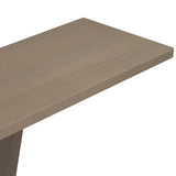 Mirod Console Table with Natural Wood Veneer,V-Base Design for Classic Versatility ,Perfect for N760P237962N