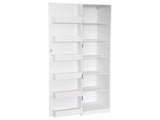 Kitchen Cabinet, White Freestanding Buffet Cupboards Sideboard with Doors & Shelves, Kitchen W331P309438