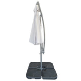 10ft Offset Patio Umbrella - Offset Hanging Cantilever Patio Outdoor Market Umbrella Protection with W2911P277287