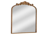 Filigree 20x30 Gold Arched Large Wall Mirror for Bathroom or Living Room 82430139