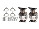 2x Front Catalytic Converter fit for Nissan Frontier/Xterra 3.3L V6 1999-2004 EPA 40221772