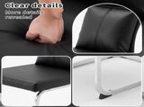 Dining chair set modern leather imitation soft cushion dining chair, with soft cushion W3851P453162