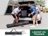 3 x 3m Practical Waterproof Right-Angle Folding Tent White 26721107