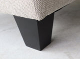 Fabric Ottoman Light Grey W109741864