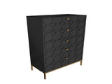 Wooden 5-Drawer Storage Cabinet Table T3609P482849
