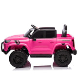 24V10A Two-seater Kids Ride On Electric Pickup, kids ride on toy W/parents remote control,4WD 800W W1578P196861