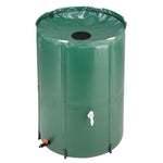 ZUN 100 Gallon Folding Rain Barrel Water Collector Green 32950344