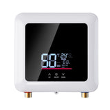 Instant Electric Water Heater 110V Tankless LED Digital Display 5500W Black 69809536