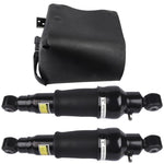 ZUN 2x Air Shock Absorber + 1x Compressor Pump Rear Set For Nissan Armada 2005-2015 Infiniti QX56 35894710