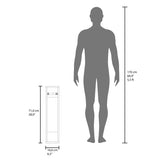 Supai Toilet Paper Holder in Melamine, Black B128P237159