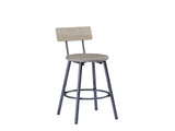 Long Bar Table Set with 3 PU Upholstered Bar Stools, Industrial Bar Table and Chairs for Kitchen 45344353
