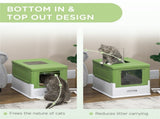 Fully Enclosed Cat Litter Box 88077855