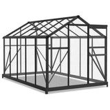 6x10 Hybrid Polycarbonate Greenhouse black 21321105