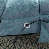 COOLMORE Linen Massage Chaise Lounge Indoor with Remote Control,Ergonomic Electric Massage Long W39539624