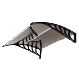 HT-100 x 96cm Household Application Door & Window Rain Cover Eaves Brown Board & 27539880
