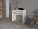 Estill Desk in melamine with storage B128P227641