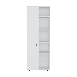 ZUN Hoyt Kitchen Pantry Storage Cabinet With and Five Interior and Exterior Shelves B200P173177