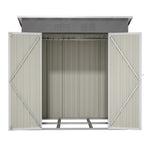 ZUN 6'x4' Outdoor Metal Storage Shed for Garden Tools Lockable Door W2505P197225