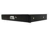 19" 2U Steel Plate DJ Drawer Equipment Cabinet with Keys Black 47048837