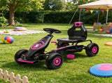 Kids Pedal Go Kart with Ergonomic Comfort, Outdoor Ride-on Car with Tough Wear-Resistant Tread for 35483034