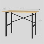 ZUN Coffee Table/Bar table、Work bench 34738597