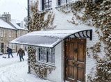 Awning for Door Entrance with Drainage Sink, 40x48 Inch Window Canopy Exterior, UV Rain Snow 21091957
