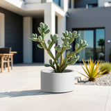 Heavy Duty Corten Steel Round Raised Garden Bed Kit 15.5" Dia. x 12" H. Pre-Rusted Metal Planter W3077P276888