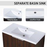 Modern Design 36 Inch Float Mounting Bathroom Vanity With Sink Soft Close Door,2 W99952552
