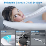 Inflatable Bathtub for Adults Bathtub Foldable Portable Bathtub Blow up Bath Tub 84772146