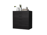 Single row 5 layers 5 drawers facing cloth drawer cabinet particle board non-woven fabric 58802756