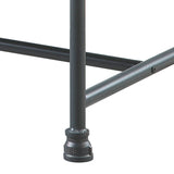 Grey and Sandy Grey Tufted Bench B062P186416