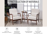 Mid-Century Modern Accent Chair, Arm Chair Living Room Chairs Pillow Upholstered Reading Chair W2989P295373